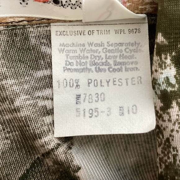 Vintage Lady Arrow Top Forest Scene Dagger Collar 10 - Picture 7 of 7